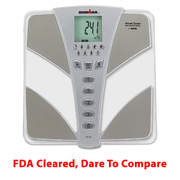 TANITAs BF-684W FDA Cleared Body Fat Body Water Digital Weight Scale